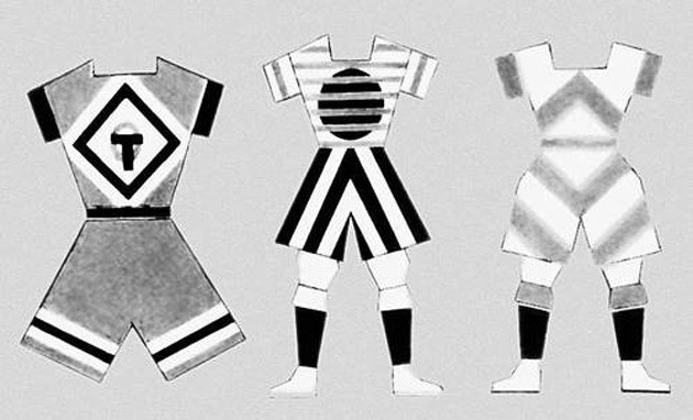 Проект моделей спортивной одежды. Варвара Степанова, 1925